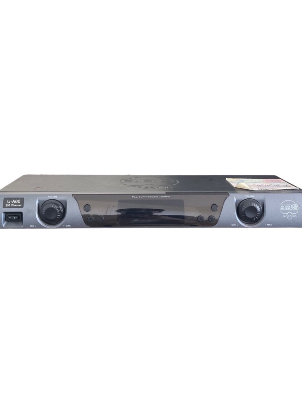 BBS Pro Sound U-A60 200 Channel PLL Synthesized Wireless Mic Reciever Only